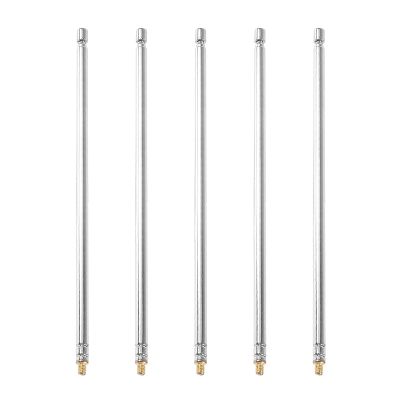 AEDIKO 5pcs Toy Telescopic Antenna 4 Sections Antenna for Remote Control Accessory Children's Electric Ride on Toys RC Car Replacement Parts