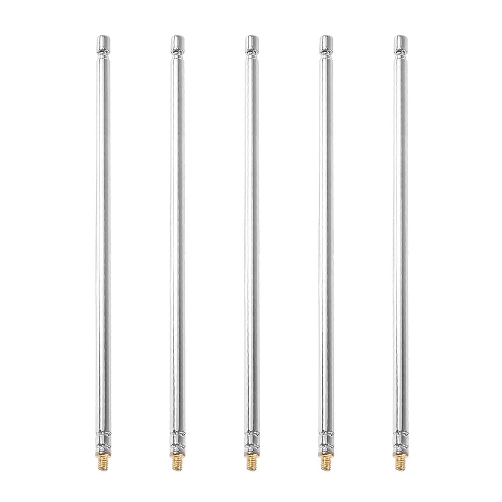 AEDIKO 5pcs Toy Telescopic Antenna 4 Sections Antenna for Remote Control Accessory Children's Electric Ride on Toys RC Car Replacement Parts