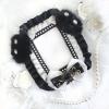 (G triger) Ear Trading Card Case, Card Holder, Hard Case, Storage, Black, White, White view 2