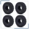 Zolikar 4PCS RC 1.0 Tires Foam Insert Soft Rubber 1.0" Wheel Tires 58MM for 1/18 TRX4M Upgrades 1/24 SCX24 view 4