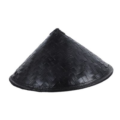 Beavorty Hat Knight Halloween Masks Japanese Mask Funny Party Hats Samurai Cosplay Stage Performance Cosplay Ninja Party Decor Black Straw Mexico