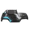 Alomejor RC Car Body Shell, Accurate Sized RC Body Cover for SCY 16103PRO 1/16 RC Car with Beautiful Prints (Blue) view 1