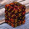 36 of Pack 12MM 6 Sided MINI Dice Set,Two Colours D6 Game Dice Set, 6 Sided Standard Dices for Yahtzee, Bunco or Teaching Math,with Portable Plastic Box(Dark Red+Black) view 4