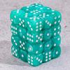 36 of Pack 12MM 6 Sided Dice Set,Pearl Pattern Game Dice Set, 6 Sided Standard Dices for Yahtzee, Bunco or Teaching Math,with Portable Plastic Box(Light Blue Pearl) view 4