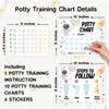 HOUSPEAK Astronaut Potty Reward Sticker Chart for Toddlers Boys Girls, 10 Sheets Training Chart with 216 Stickers, Toilet Time for Kids School Teaching or Home Training view 2