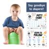 HOUSPEAK Astronaut Potty Reward Sticker Chart for Toddlers Boys Girls, 10 Sheets Training Chart with 216 Stickers, Toilet Time for Kids School Teaching or Home Training view 3