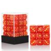 36 of Pack 12MM 6 Sided MINI Dice Set,Pearl Pattern Game Dice Set, 6 Sided Standard Dices for Yahtzee, Bunco or Teaching Math,with Portable Plastic Box(Red Pearl) view 1