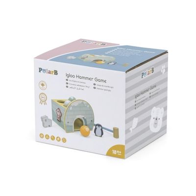 PolarB TYPR44097 Hammer Game Wooden Toy