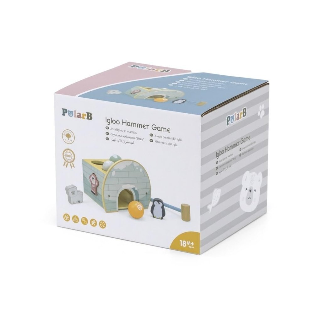 PolarB TYPR44097 Hammer Game Wooden Toy