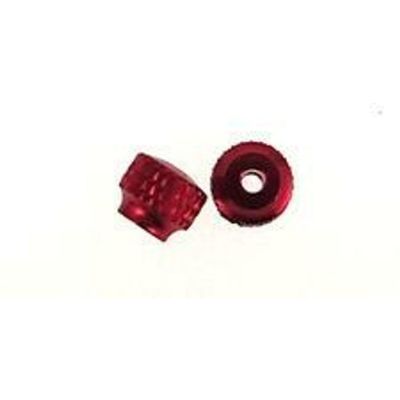 Hot Racing SH338NC02 Red Alum. knurled Collar (2)