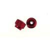 Hot Racing SH338NC02 Red Alum. knurled Collar (2) view 1
