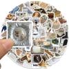 INS Aesthetic Stickers for Water Bottle, Waterproof Scrapbook INS Stickers, 63PCS Vinyl Stickers for Laptop Phone Skateboard Bumper Decals, Personalized Stickers Pack for Kids Teens Girls (INS) view 3