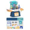 Almencla Play Kitchen Toys Interactive Toys Early Education Play House Kitchenware Set Kitchen Toys with Cookware Accessories for Toddlers Boys Girls, Blue view 4