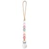 Ryan & Rose Pacifier Clip Georgia - Silicone Pacifier Clip Baby boy Baby Girl Binky paci Clip Baby Pacifier Holder binkie Clip Binky Clips Newborn Baby Care Baby Pacifier Clip (Blossom) view 1