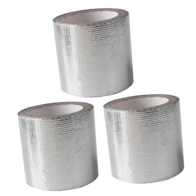 ibasenice 3pcs Car Reinforcement Tape Aluminum Reinforced Adhesive Tape Heat and Friction Resistant Perfect for Car Shell
