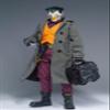 1/12 Scale Female Clothes,Women's Windbreak Long Coat Costume Outfit Clothing for 6inch Female Action Figure Body (Gray) view 2