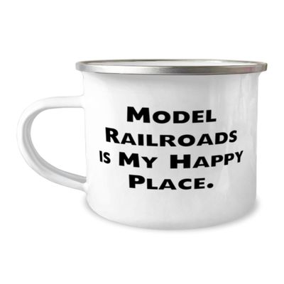 Gag Model Railroads Gifts, Model, Gag Birthday 12oz Camper Mug Gifts Idea For Men Women, Model Railroads Gifts From Friends, Model trains, Train sets, Toy trains, Wooden trains, Electric trains