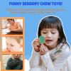 Chewy Necklaces for Sensory Kids, Silicone Chewy Necklaces for Boys and Girls with Autism, ADHD, SPD, Chewing, Oral Motor Therapy Toy view 3