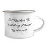 Funny Model Railroads Gifts, I'd Rather Be Building Model, Cute Birthday 12oz Camper Mug Gifts For Friends From Friends, Model trains, Train sets, Toy trains, Railroad accessories, Gift for train view 2