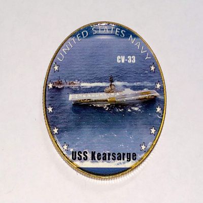 Navy USS Kearsarge CV-33 Military Challenge Honor Coin