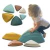 Everett & Avery Co. Sensory Stepping Stones for Kids - Set of 6 Premium Balance Stones for Obstacle Courses view 1