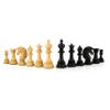 4.5 The Dragon Luxury Artisan Series Chess Pieces Only - Triple Weighted (Ebony & Boxwood) view 2