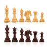 4.5 The Empero Luxury Artisan Series Chess Pieces Only - Triple Weighted (Rosewood & Boxwood) view 1