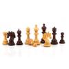 4.5 The Empero Luxury Artisan Series Chess Pieces Only - Triple Weighted (Rosewood & Boxwood) view 4