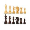 4.5 The Dragon Luxury Artisan Series Chess Pieces Only - Triple Weighted (Rosewood & Boxwood) view 1