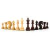 4.5 The Dragon Luxury Artisan Series Chess Pieces Only - Triple Weighted (Rosewood & Boxwood) view 2