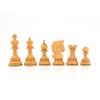 4.3 Napoleon Luxury Staunton Chess Pieces Only - Triple Weighted (Rosewood & Boxwood) view 3