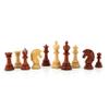 4.5 The Dragon Luxury Artisan Series Chess Pieces Only - Triple Weighted (Bud Rosewood & Boxwood) view 4