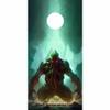 Cthulhu Cornhole Wraps Cosmic Horror Kustom Art view 2