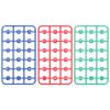 jojofuny 49pcs Raffle for Bingo Games Bright Lightweight and for Holiday Parties and Fun Activities view 1