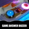 Gadpiparty Answer Buttons Buzzer Toy Buzzer Game with Lights Transponder Blue Answer Game Console 100mm s Buttons view 2