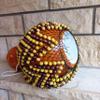 Both Shekere and Drum, Latin Instrument, Rhythm Instrument, Percussion Instruments, Beaded Drum Instrument, Gift for Musician view 4