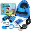 ESSENSON Kids Explorer Kit - Adventure Kit for Kids, Outdoor Explorer Kit with Binoculars, Summer Outdoor Toys for Kids Ages 4-8 view 1