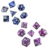 7Pcs/Set Acrylic Polyhedral for Trpg Board Game D4-D20 view 3