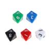 10Pcs/Pack Acrylic 8 Sided D8 Various Shapes Sculpture Digital Dices for Club Party Family Board Game Accessories view 4