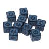 10Pcs D6 Polyhedral Square Edged Numbers 6 Sided Dices Beads Table Board Role for Play Game view 2