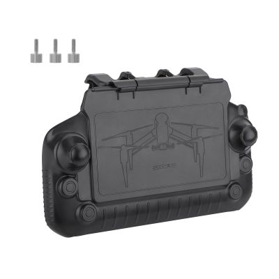 MOUDOAUER Plastic RC Controller Protector Sun Hood Cover, 2-in-1 Skin Sun Hood Remote Controller Accessory for DJI RC Plus Drone