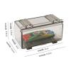 1/64 Scale Racing Model Car Display Case Diecast Model Cars Storage Box, 4 Pack Model Car Showcase for Hot Wheels view 3