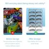 1/64 Scale Racing Model Car Display Case Diecast Model Cars Storage Box, 4 Pack Model Car Showcase for Hot Wheels view 4