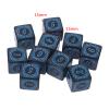 10Pcs D6 Polyhedral Square Edged Numbers 6 Sided Dices Beads Table Board Role for Play Game view 4