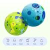 ZOOJOY Pack of 2 Cartoon Playground Balls, Balls for Toddler 3-12, 8.5" Rubber Ball Bouncy Kickball, Indoor & Outdoor Ball Game for Kids with Pump view 4