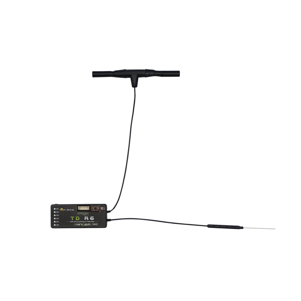 2.4GHz&900MHz TD TD R6 Receivers Supports 16CH /24CH Mode for RC Plane