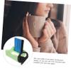 FONDOTIN Diy Craft Tumbler Cup Cradle Set Squeegee Slot 3-piece Silicone Cup Stand Holder Green view 4