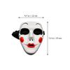 ABOOFAN Clown Decor 3pcs White Plastic Masks with Tied Ropes DIY Blank Full Paintable Masks Cosplay Masquerade Masks for Halloween Party Cosplay Costume Face Mask Costume view 4