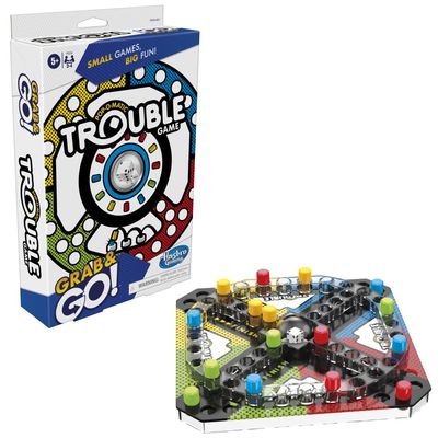 Hasbro B1003 Pop-O-Matic Trouble Grab and Go Game
