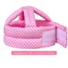 Baby Safety Helmet, Infant Baby Head Protector Head Cushion Bumper Bonnet, Soft Headguard for Toddler Learning to Walk, Pink Dot Style view 3